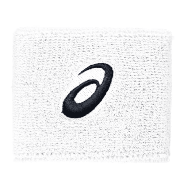 Asics writband small white