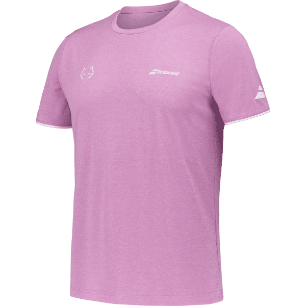 Babolat Crew Neck tee Lebron Pink Mens