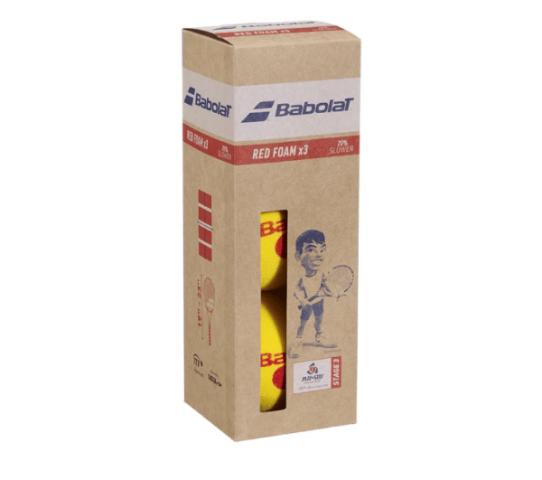 Babolat Red Foam 3-Pack Mjukbollar