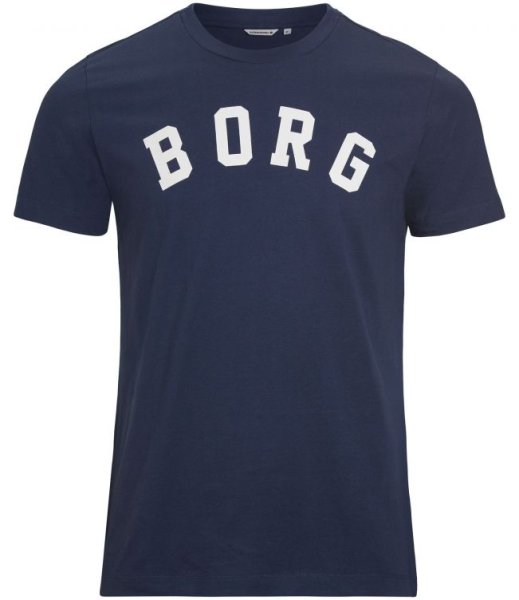 BJÖRN BORG Tee Berny Insignia Blue Mens