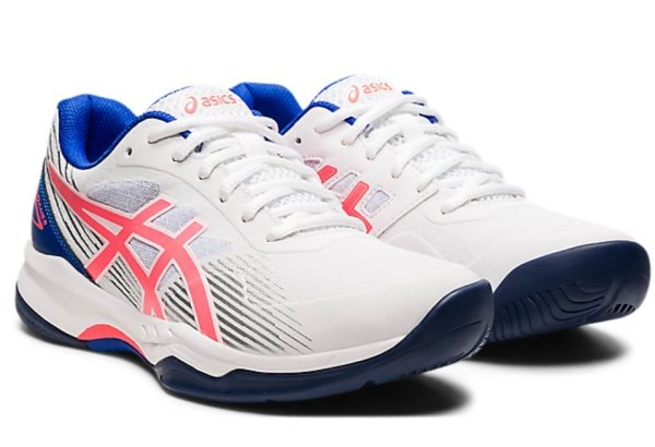 ASICS Gel Game 8 White blazing coral women