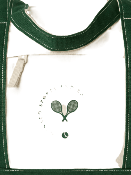 Borg Canvas Sports Bag 40 L Off White