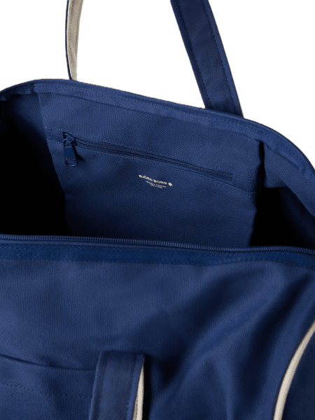 Borg Canvas Sports Bag 40 L Navy