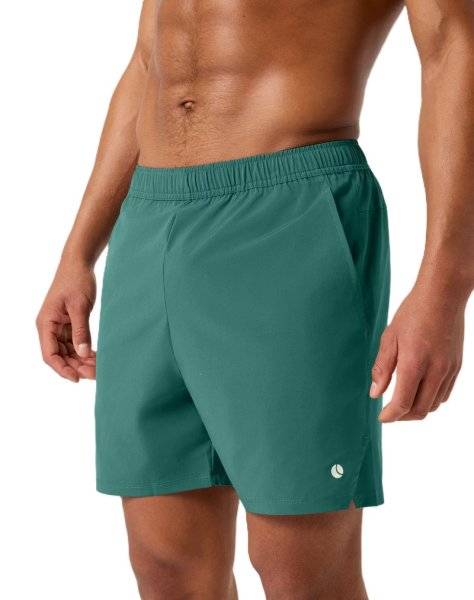 Borg gröna tennisshorts padelshorts herr