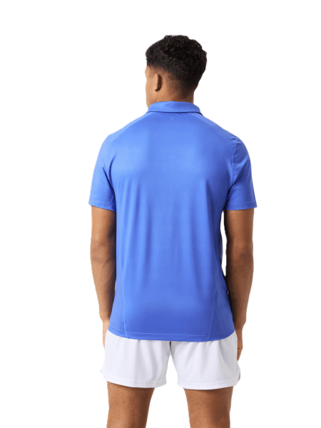 Borg Sports Polo Shirt Blue Mens