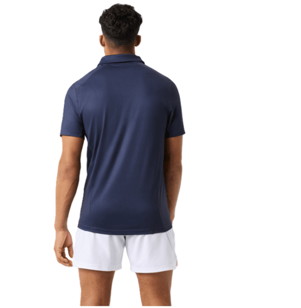 Borg Sports Polo Shirt Navy Mens
