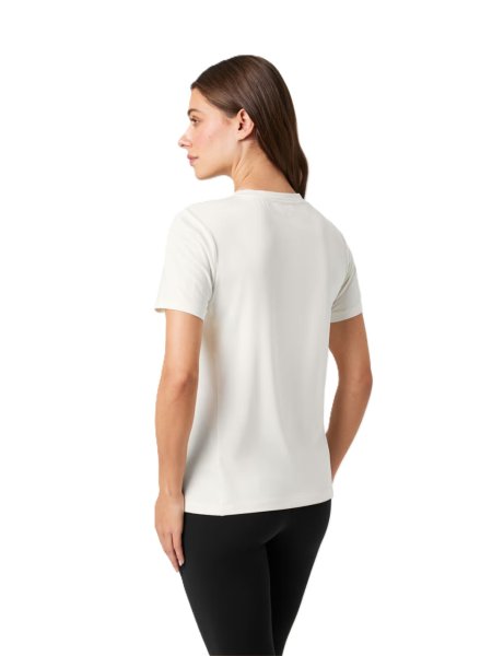 Borg T-shirt Cream Women