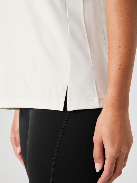 Borg T-shirt Cream Women