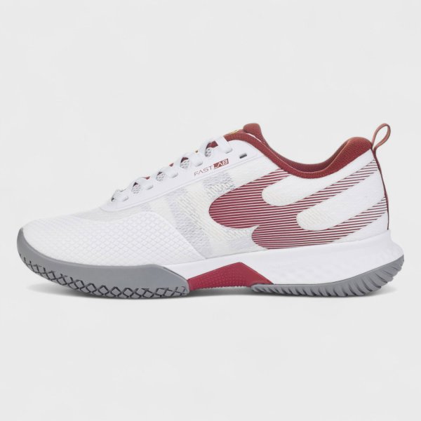 Bullpadel Xplo Vibram White/Granate Mens