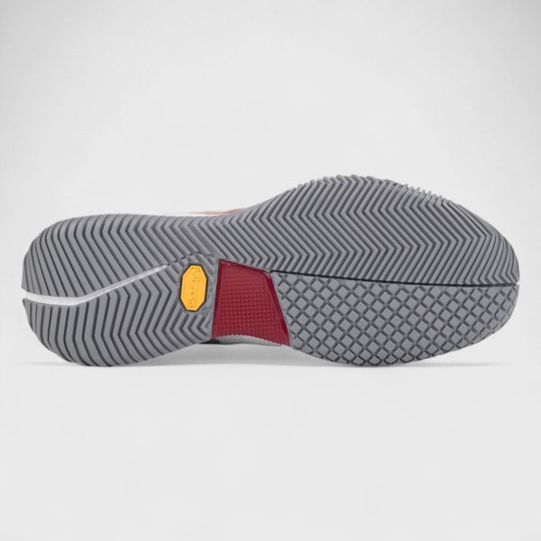 Bullpadel Xplo Vibram White/Granate Mens