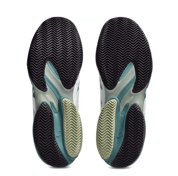 Asics Court FF 3 White/Teal Clay Mens - 2026