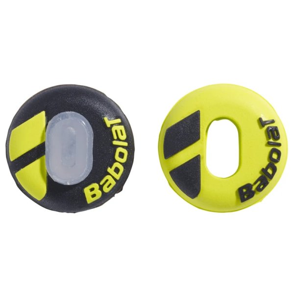 Babolat Custom Damp Black/Yellow 2-pack