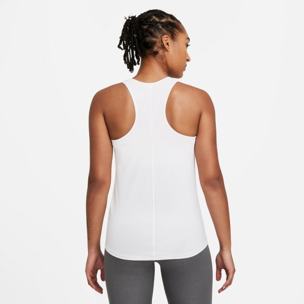 Nike Dri-FIT One Tank White Women