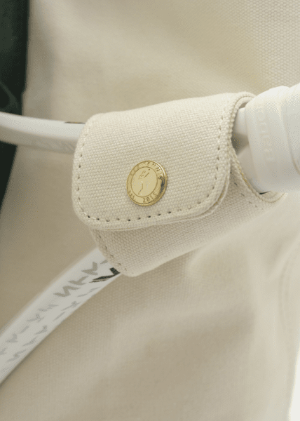 ESS TENNIS One Racket Canvas Tote Bag