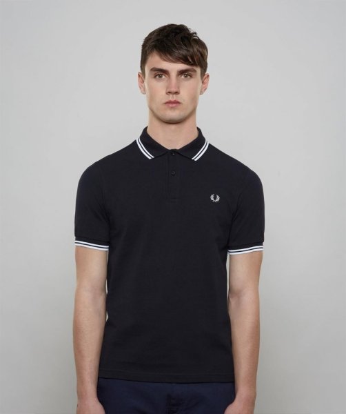 Fred Perry Twin tipped Polo Shirt Herr