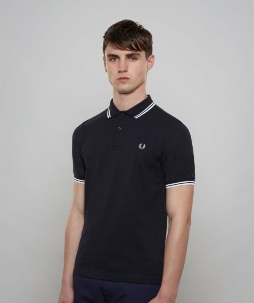 Fred Perry Twin tipped Polo Shirt Herr