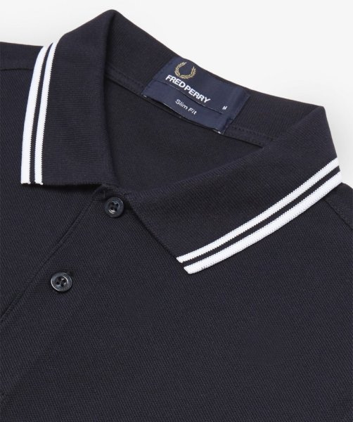 Fred Perry Twin tipped Polo Shirt Herr