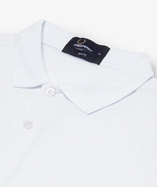 Fred Perry The Polo Shirt White Mens