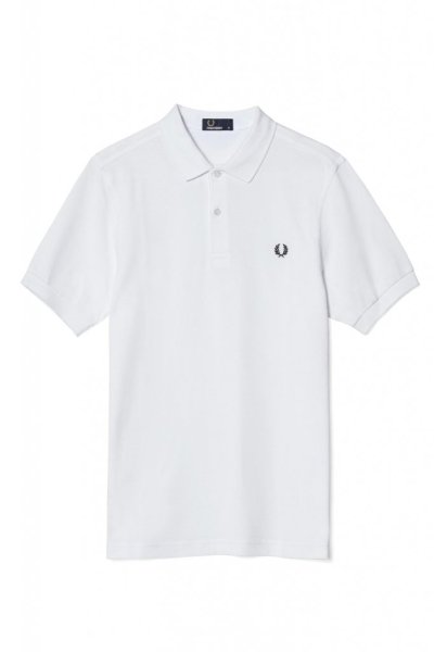 Fred Perry The Polo Shirt White Mens