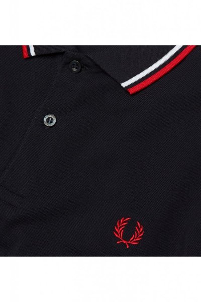 FRED PERRY Twin Tipped Polo Shirt Herr