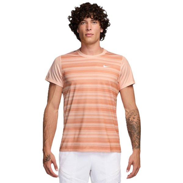 Nike Court Dri Victory Printed Tee Mens (Storlek kläder: M) | Herr | Padelspecialisterna