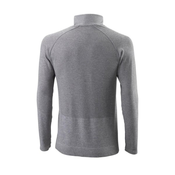 WILSON 1/4 Zip Grey Mens