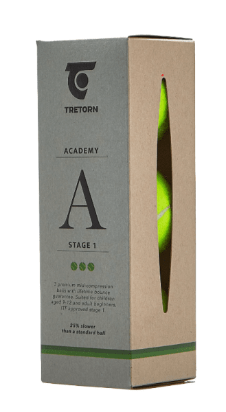 TRETORN Academy Stage 1 3-pack 1rör