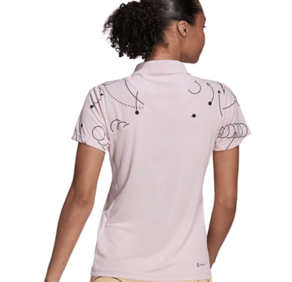 ADIDAS Club Graph Polo Pink Women