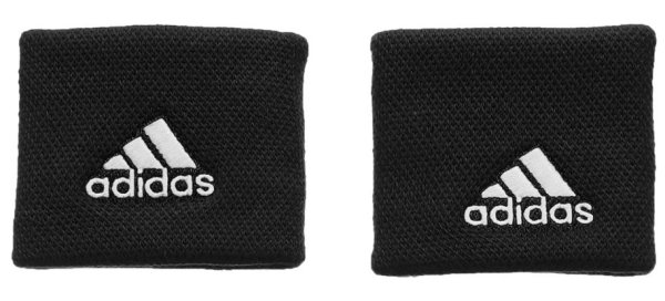 ADIDAS Wristband Small 2-pack Black