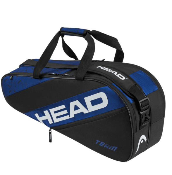 Head Team Racquet Bag M Black/Blue - 2026