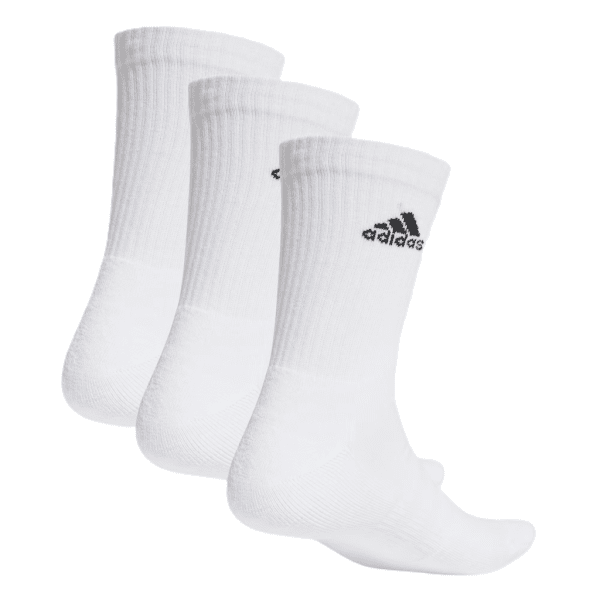 Adidas Cushioned Crew White 3-pack