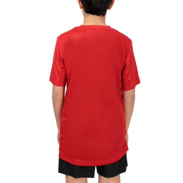 Adidas Club Tee Red Boys Jr