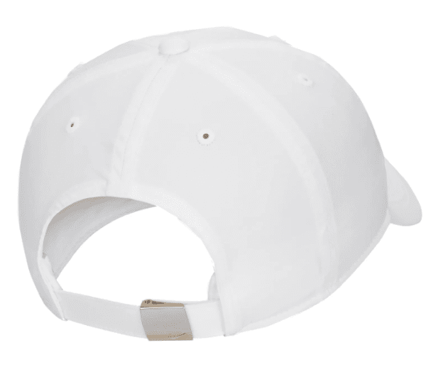 Nike Dri-FIT Club Cap Metal Swoosh White Jr