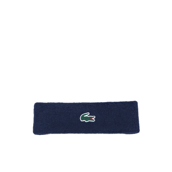 Lacoste Bouclette Jersey Sport Headband Navy