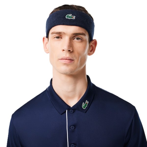 lacoste vettband pannband klassiskt