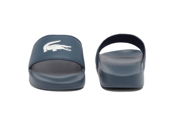 Lacoste Serves Slide Navy/White Mens