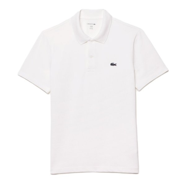 Lacoste tenniskläder vit polo pike klassisk
