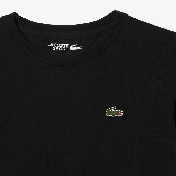 Lacoste Ultra Dry Sport Tee Black Jr