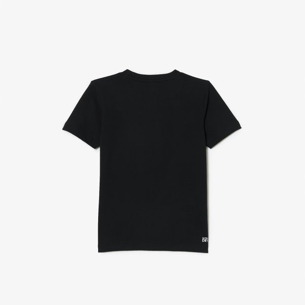 Lacoste Ultra Dry Sport Tee Black Jr