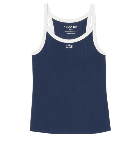 Lacoste Sport Tank Top Navy Women