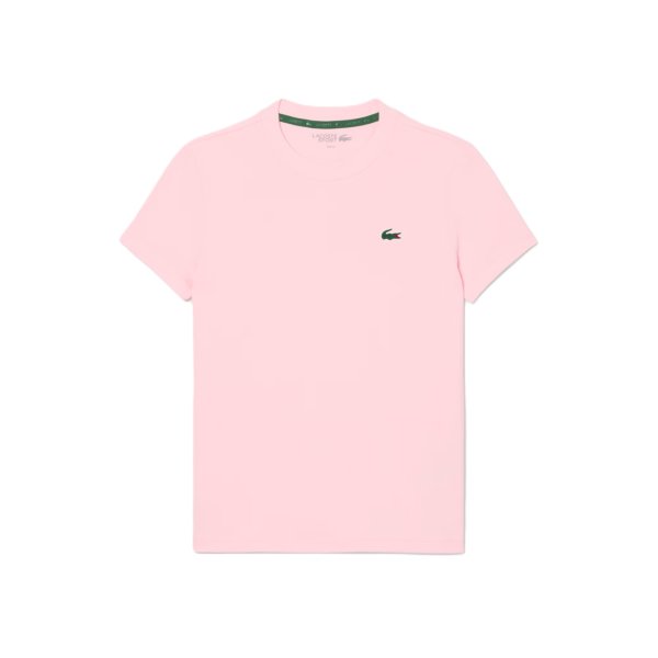 Lacoste Slim Fit Ultra Dry Sport T-Shirt Pink - Women