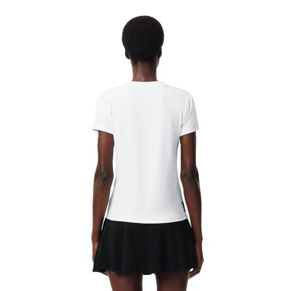 Lacoste Slim Fit Ultra Dry Sport T-Shirt White - Women