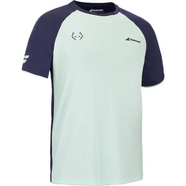 Babolat Crew Neck Tee Leborn Green