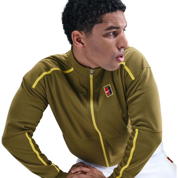 Nike Court Heritage Jacket Green Mens Mens