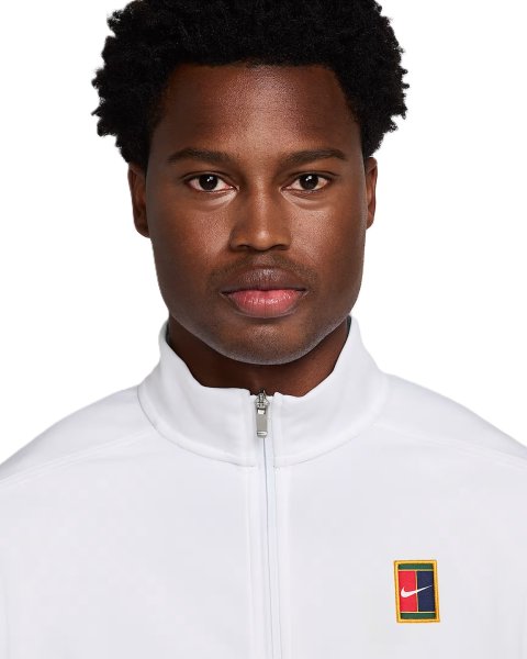 Nike Court Heritage Jacket White Mens Mens