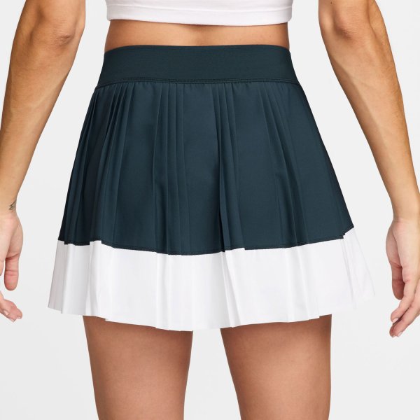 Nike Court Ace Advantage Pleated Skirt Navy Women