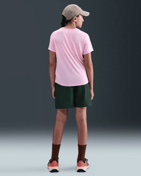 Nike One Fitted Pink Girls Jr