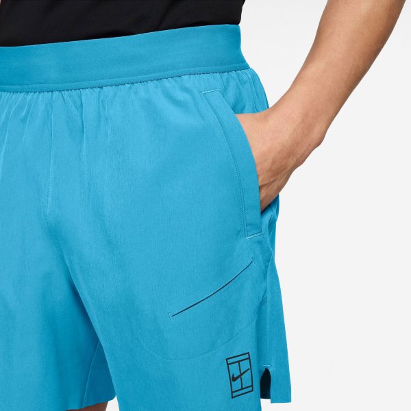 Nike Court Advantage Shorts 6 in Blue Mens