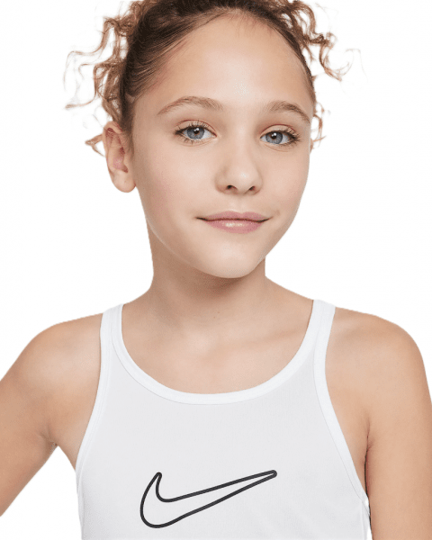 Nike One Classic Tank White Girls Jr