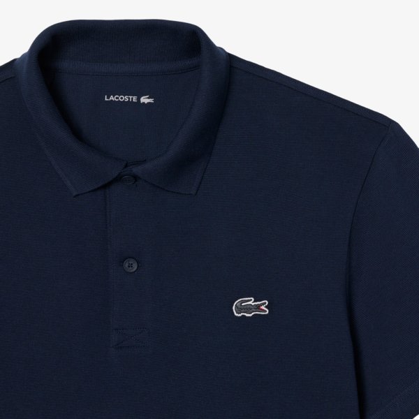 Lacoste Ottoman Polo Navy Mens